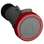 ABB, Easy & Safe IP67 Red Cable Mount 3P + N + E Industrial Power Socket, Rated At 32A, 415 V