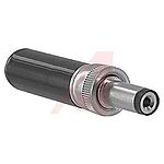 Switchcraft, S7 DC Plug Rated At 5.0A, Cable Mount, length 45.7mm, Tin