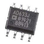 AD633JRZ Analog Devices, 4-quadrant Voltage Multiplier, 1 MHz, 8-Pin SOIC
