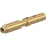Female 2 A, 3 A, 5 A Crimp Contact Maximum Wire Size 0.25 mm², 0.5 mm², 0.75 mm² for use with CT-E1-15, CT-E1-26,