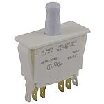 ZF Door Micro Switch, Button, DPDT 10 A @ 250 V ac, -40 → +85°C