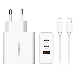 USB-PD PPS/QC3.0 65W 3포트 충전기 (PMQC-E6500W)