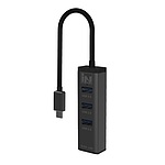 TYPE-C TO USB 3.0 3포트 + 기가비트 랜카드 (IN-RC3U3L1)