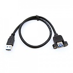 USB 3.0 AM-FM 판넬형 연장 케이블 (IN-U3AMFS05)