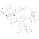에어 임팩트 렌치 부품 (KP-1011-J)