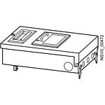 Busbar Trunking Mounting Frame, 440 x 205 x 215mm, BD2 (BVP:203163)
