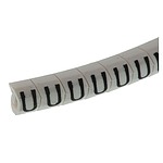 Helagrip Slide On Cable Marker, Black on White, Pre-printed (U), 2~5mm Cable (901-10446)