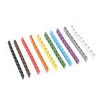 WIC3 Snap On Cable Markers, assorted colours, Pre-printed (0~9), 4.3~5.3 Cable (561-03100 WIC3-0-9-PA66-SPECIAL)