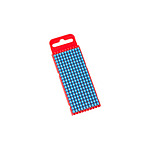 WIC1 Snap On Cable Markers, Blue, Pre-printed (6), 2~2.8mm Cable (561-01666 WIC1-6-PA66-BU)