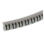 Helagrip Slide On Cable Markers, Black on White, Pre-printed (U), 2~5mm Cable (515-03958 HGDC2-5 U-PVC-WH)