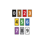 WIC0 Snap On Cable Markers, assorted colours, Pre-printed (0~9), 0.8~2.2 Cable (561-00100 WIC0 0-9-PA66-SPECIAL)