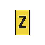 WIC0 Cable Markers, Yellow, Pre-printed (Z), 2~2.8mm Cable (561-00264)