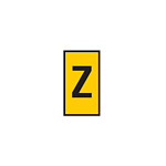 WIC Snap On Clip On Cable Marker, Yellow, Pre-printed (Z), 2.8~3.8mm Cable (561-02264)