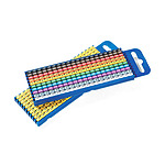 WIC0 Snap On Cable Marker Kit, Black, Blue, Brown, Green, Grey, Orange, Red, Violet, White, Yellow, (561-00400 KIT WIC0 0-9 CC et WICTOOL-PA66-Special)