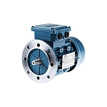 M3AA Reversible Induction AC Motor, 0.18 kW, IE2, 3 Phase, 4 Pole, 415 V, Flange Mount Mounting (3GAA062312-BSF)