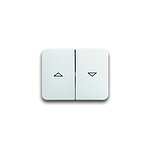 White Rocker Light Switch, 2CKA001751A (2CKA001751A2128)