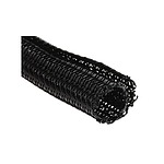 Braided PET Black Cable Sleeve, 9.53mm Diameter, 15m Length, FIT Series (G1303/8 BK007)