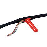 Expandable Braided Polyester Black Cable Sleeve, 29mm Diameter, 15m Length, CPS29W-15-FR-EU Series (7TCG054800R0052)