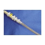 Expandable Braided PET, Tin Plated Copper Black, Grey Cable Sleeve, 10mm Diameter, 50m Length (173-01000 HEGEMIP10-PET/SNCU-ML)