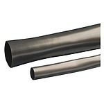 Expandable Braided Fiberglass Silicone Rubber Natural Cable Sleeve, 12.62mm Diameter, 30m Length (PF2003/8 NA005)