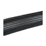 Expandable Braided Polyamide Black Cable Sleeve, 5.4mm Diameter, 50m Length (170-44000 HEGPA6640-PA66-BK)