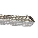 Expandable Braided Tinned Copper Silver Cable Sleeve, 11.11mm Diameter, 30m Length (2173 SV005)