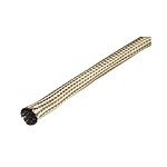 Expandable Braided Tinned Copper Silver Cable Sleeve, 19.84mm Diameter, 30m Length, 2176 Series (2176 SV005)