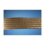 Braided Copper Silver Cable Sleeve, 44.45mm Diameter, 30m Length (1241 SV005)