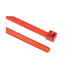 Cable Tie, 195mm x 4.7 mm, Red PA 6.6, Pk-25 (115-00003 LR55R-PA66-RD)