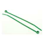 Cable Tie, 100mm x 2.5 mm, Green Nylon, Pk-100 (111-01815 T18R-PA66-GN)