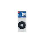 Cable Tie, Hook and Loop, 1m x 13 mm, Black PA (Loop), PP (Hook), Pk-1 (130-00008 TEXTIE 1M-PA66/PP-BK)