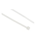 Cable Tie, 145mm x 2.5 mm, Natural Nylon, Pk-100 (111-02319 T18I-PA66-NA)