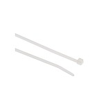 Cable Tie, 190mm x 3.5 mm, Natural Nylon, Pk-100 (111-03419 T30L-PA66-NA)