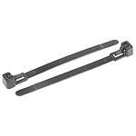 Cable Tie, Releasable, 100mm x 6.7 mm, Black Nylon, Pk-100 (131-21010 REL100-PA66-BK)