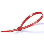 Cable Tie, Inside Serrated, 390mm x 4.7 mm, Red Nylon, Pk-100 (116-05412 T80L-PA66-RD)