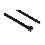 Cable Tie, 380mm x 7.6 mm, Black Nylon, Pk-100 (111-12060 T120R(E)-PA66W-BK)