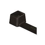 Cable Tie, Standard, 300mm x 7.6 mm, Black Nylon, Pk-100 (111-12203 T120I-PA66HIR(S)-BK)