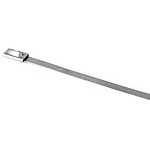 Cable Tie, Roller Ball, 838mm x 7.9 mm, Metallic 316 Stainless Steel, Pk-50 (111-94339 MBT33H-SS316-ML)