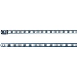Cable Tie, Ladder, 630mm x 7 mm, Metallic 316 Stainless Steel, Pk-100 (111-92240 MAT24SS7-SS316-ML)