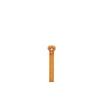 Cable Ties, Cable Tray, 92mm x 2.3 mm, Orange Nylon (7TAG009070R0097)