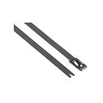 Cable Tie, Roller Ball, 362mm x 4.6 mm, Metallic 316 Stainless Steel, Pk-100 (111-93149 MBT14S-SS316-ML)