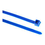 Cable Tie, High Chemical Resistance, 150mm x 3.5 mm, Blue ETFE, Pk-100 (111-00698 T30R-E/TFE-BU)