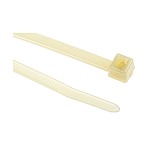 Cable Tie, Inside Serrated, 200mm x 4.6 mm, Natural PA 4.6, Pk-100 (111-00525 T50R-PA46-NA)