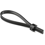 Cable Ties, 9mm x 8 mm, Black Nylon (102-66210)