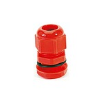 NGM Series Red Nylon Cable Gland, M63 Thread, 34mm Min, 44mm Max, IP68 (NGM63-RED)