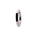 Metallic Nickel Plated Brass Cable Gland Locknut, M20 Thread (7TCA296050R0293)