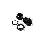 Data CG Series Black Cable Gland Kit, M25 Thread, 13mm Min, 18mm Max (CG-M25-13-18MM)