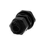 SIRIUS ACT Series Black Plastic Cable Gland, M25 Thread, 9mm Min, 14mm Max, IP66, IP67, IP69 (IP69K / 3SU1900-0HH10-0AA0)