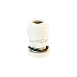 NGM Series White Nylon Cable Gland, M40 Thread, 22mm Min, 32mm Max, IP68 (NGM40-WHT)