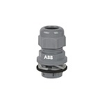 NPG Series Black Nylon Cable Gland, M20 Thread, 6mm Min, 12mm Max (7TCA303070R0001  NPG-M201B)